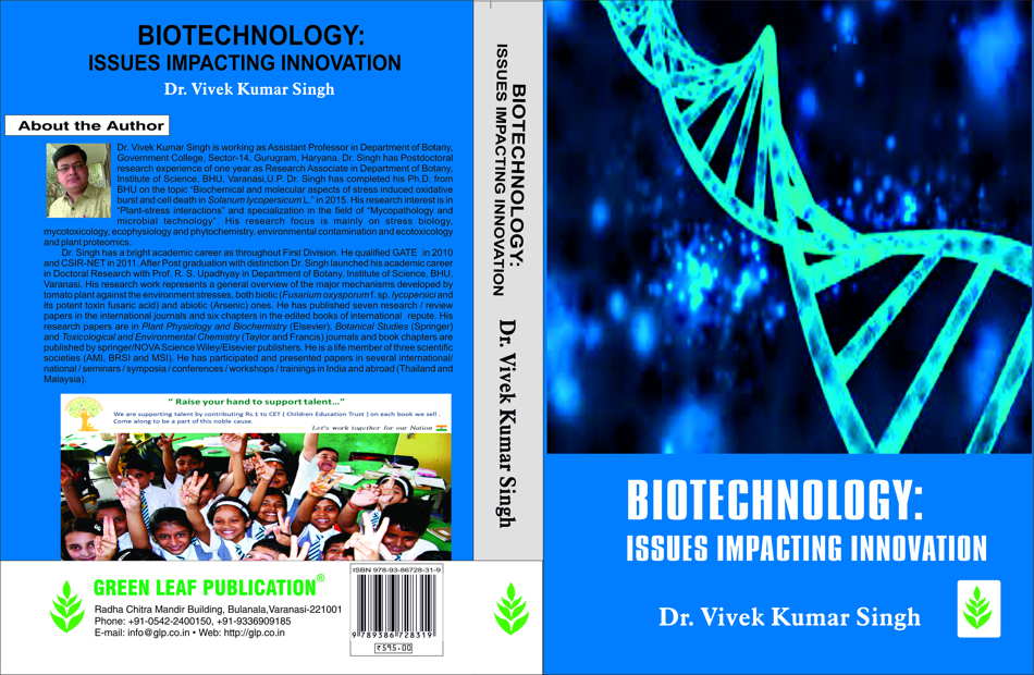 Biotechnology : Issues Impacting Innovation